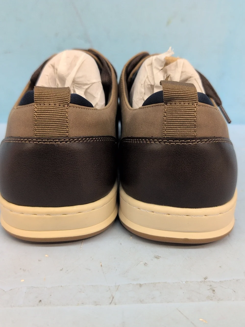 Hawker Rye Men's Lace Up Derby Oxford Shoes Size US 10.5 Brown